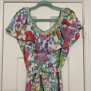 Mid-Length Floral Gretchen Scott Dress